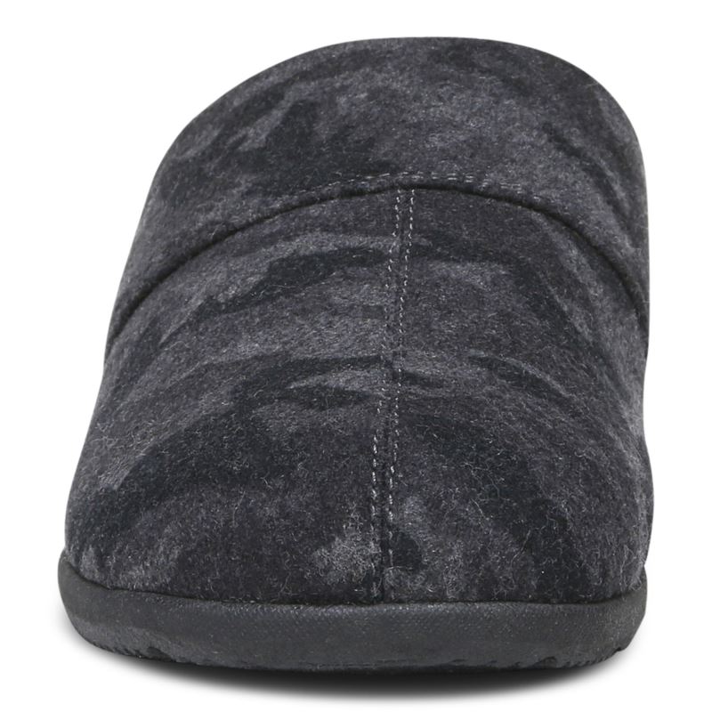 Vionic Alfons Mule Pantuflas Grises Oscuro Camuflados | CCOGTo6u