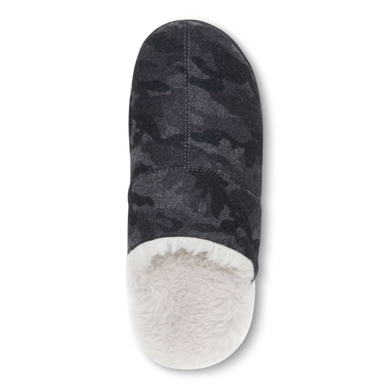 Vionic Alfons Mule Pantuflas Grises Oscuro Camuflados | CCOGTo6u