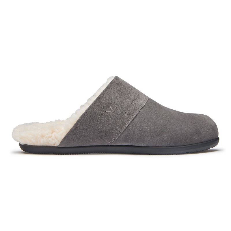 Vionic Alfons Mule Pantuflas Grises | pWdPlWQ1