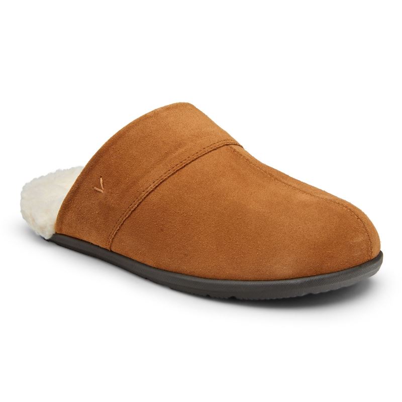 Vionic Alfons Mule Pantuflas Marrom | ILAK97SM