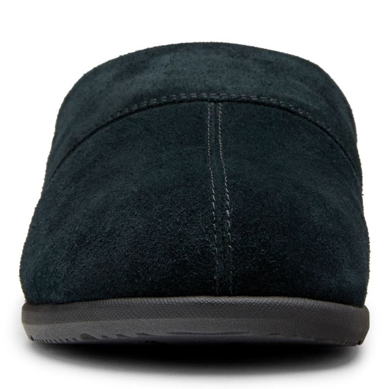 Vionic Alfons Mule Pantuflas Negros | 4pN6COTL