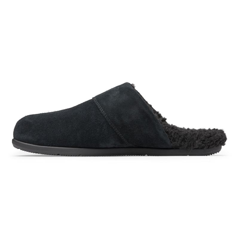 Vionic Alfons Mule Pantuflas Negros | 4pN6COTL