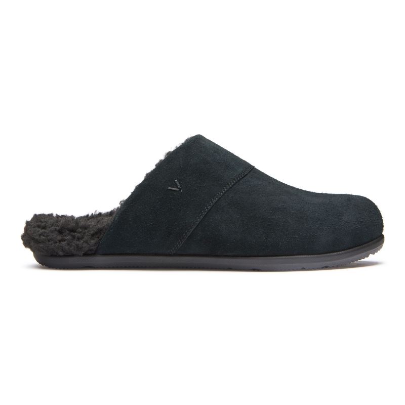 Vionic Alfons Mule Pantuflas Negros | 4pN6COTL