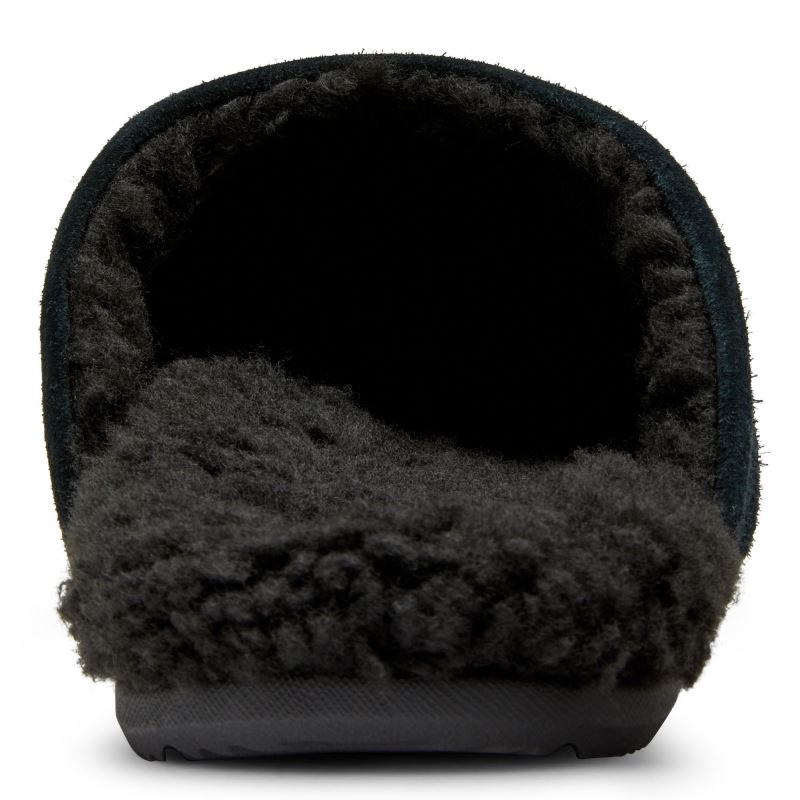 Vionic Alfons Mule Pantuflas Negros | 4pN6COTL