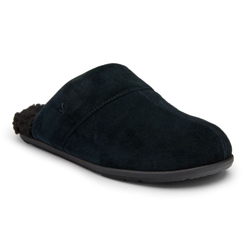 Vionic Alfons Mule Pantuflas Negros | 4pN6COTL