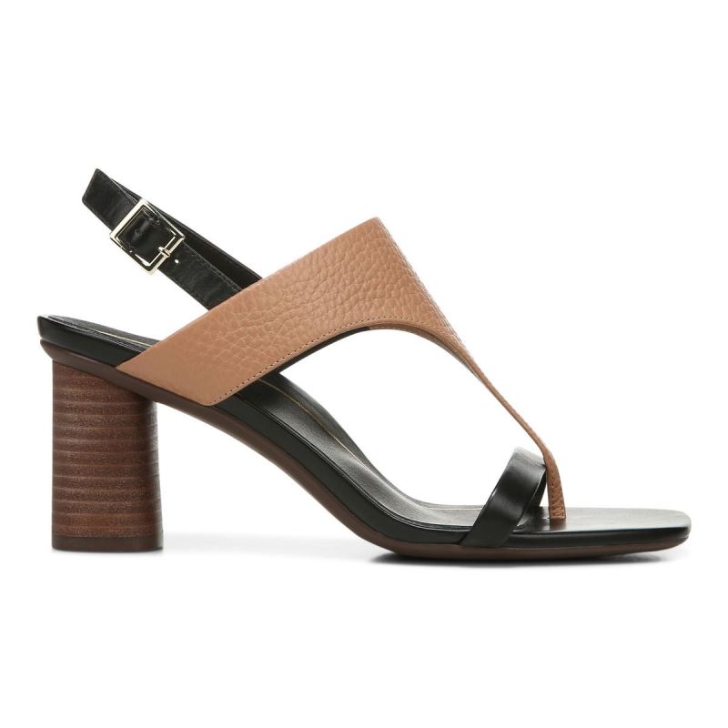 Vionic Alondra Tacón Sandal Negros | cG12fQhi