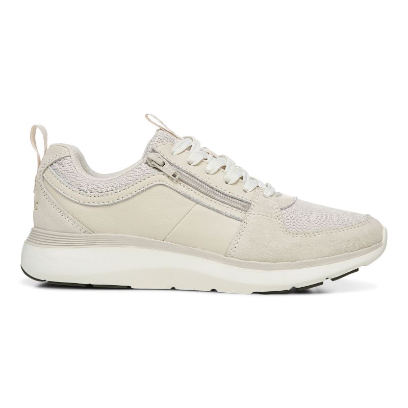 Vionic Athena Sneaker Creme | 9PCcwOqk
