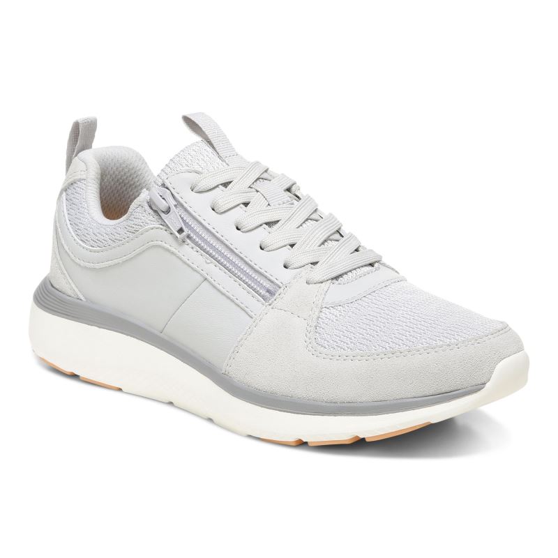 Vionic Athena Sneaker Grises Claro | ImskKY5g