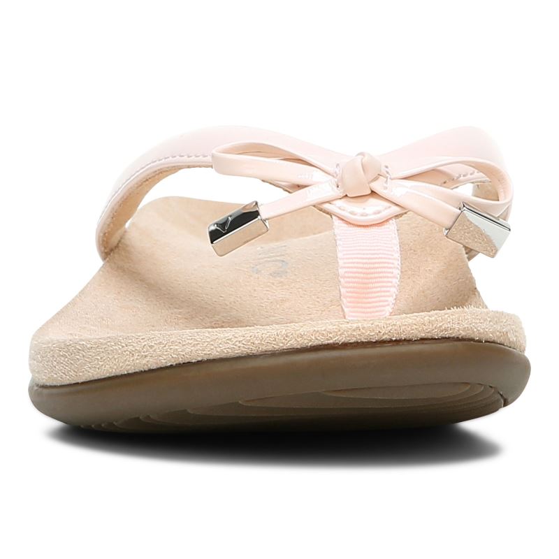 Vionic Bella Puntera Post Sandal Azules | RXPL2Aj4