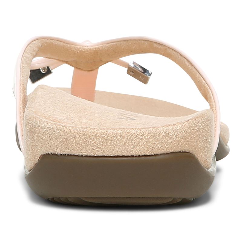 Vionic Bella Puntera Post Sandal Azules | RXPL2Aj4