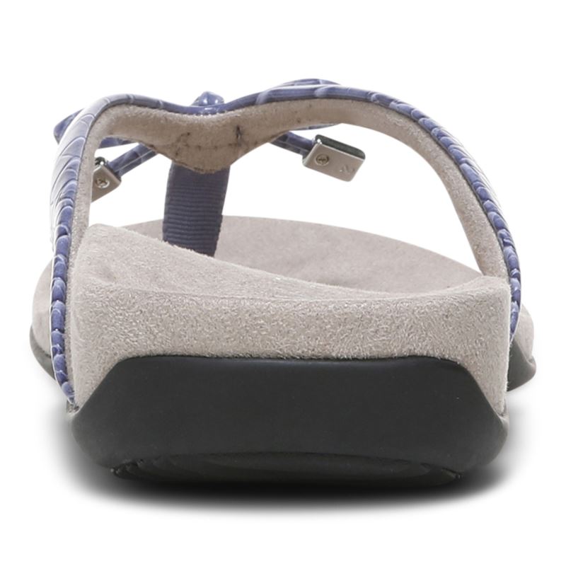 Vionic Bella Puntera Post Sandal Morados | aAByOsQC