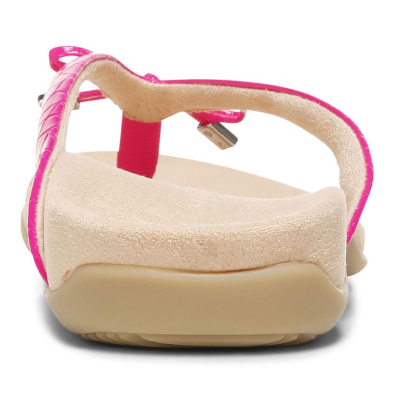 Vionic Bella Puntera Post Sandal Rosas | MMEDBIlb