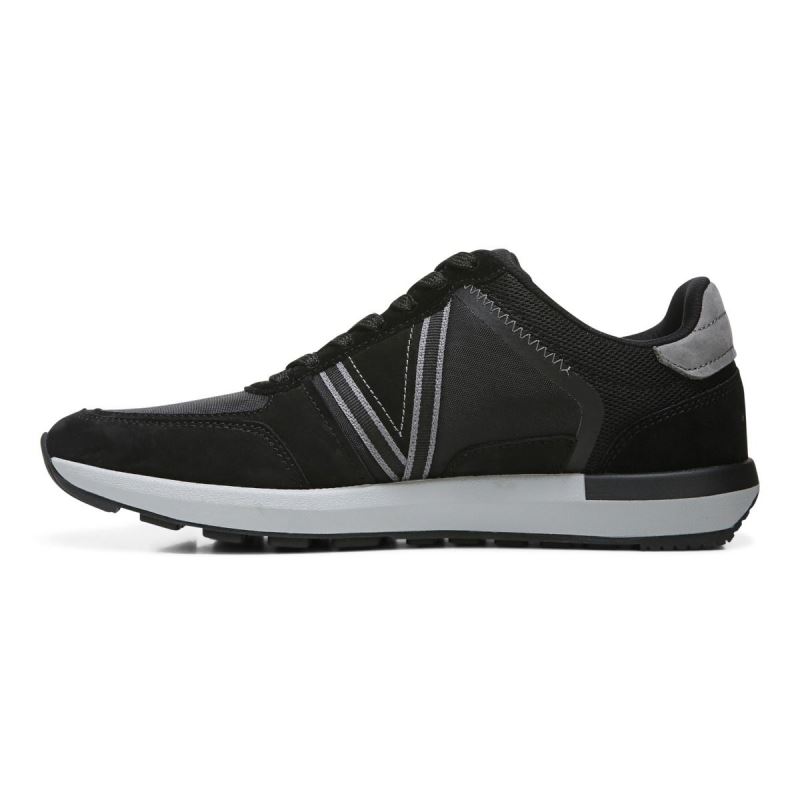 Vionic Bradey Sneaker Negros Grises | fJTBm2sp