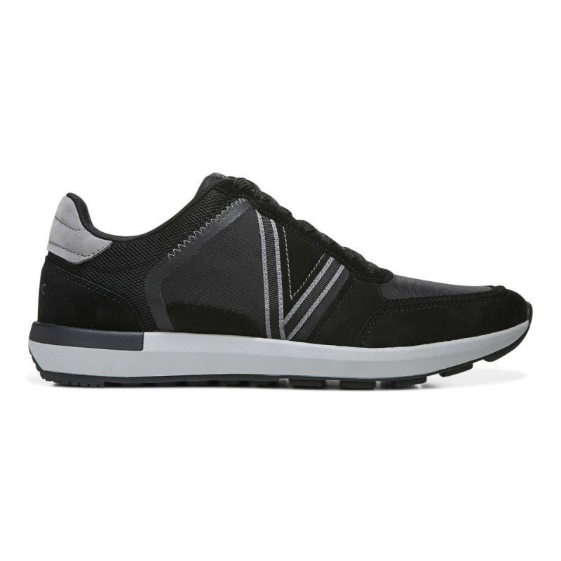 Vionic Bradey Sneaker Negros Grises | fJTBm2sp