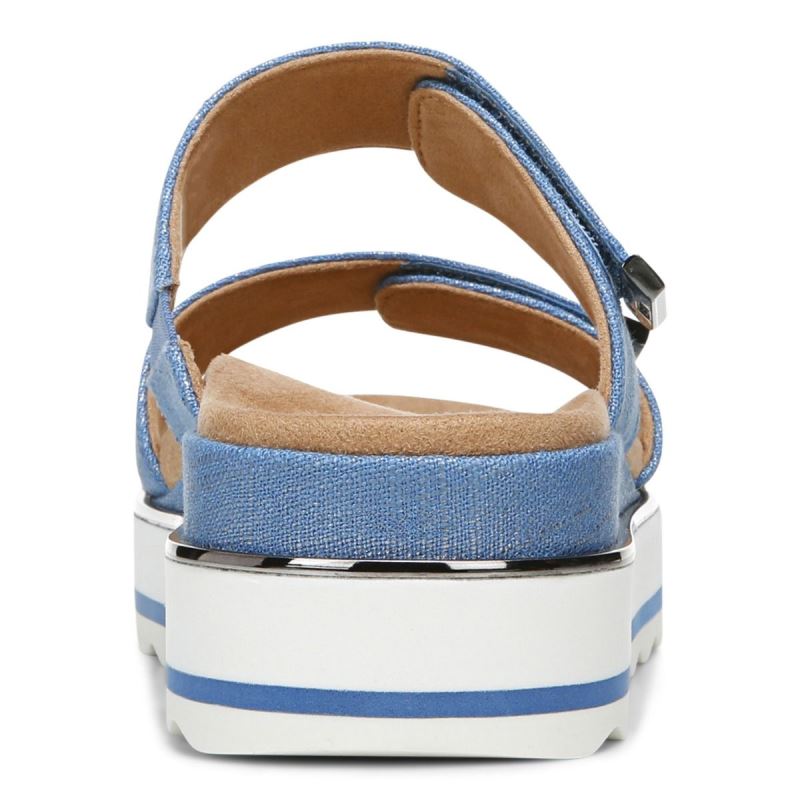 Vionic Brandie Flatform Sandal Azules | 6wQ0mXQC