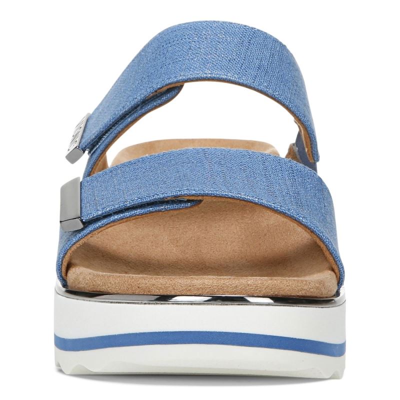 Vionic Brandie Flatform Sandal Azules | FYNyVD0v