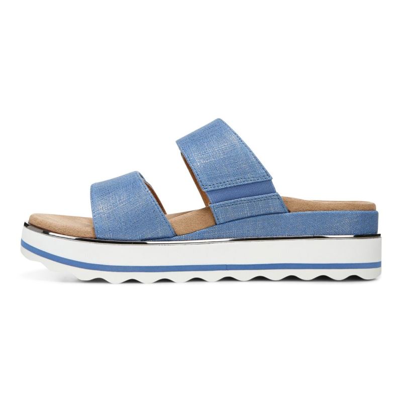 Vionic Brandie Flatform Sandal Azules | FYNyVD0v