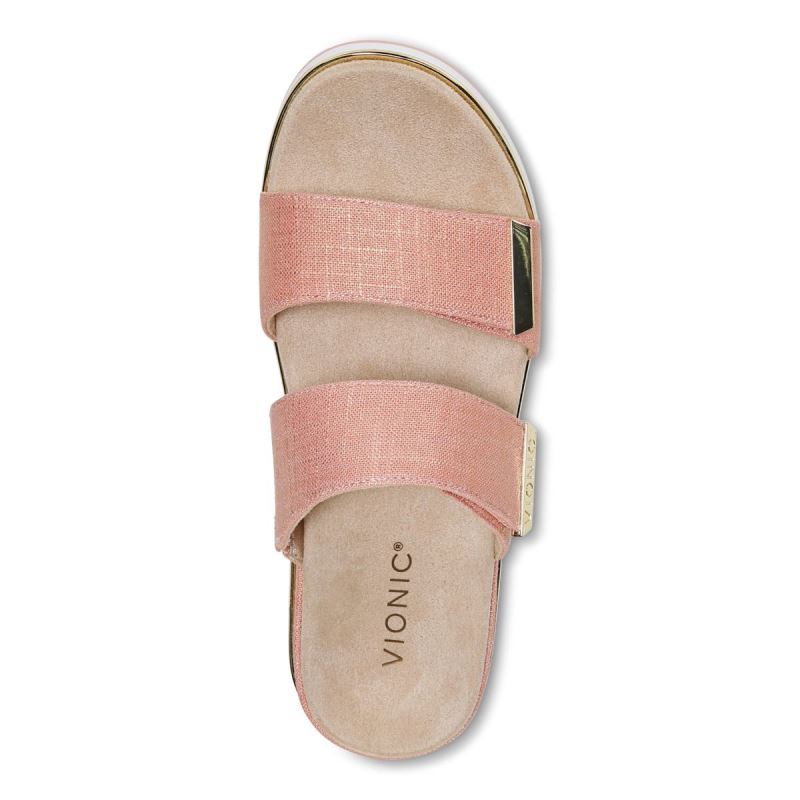 Vionic Brandie Flatform Sandal Coral | nr07uuma