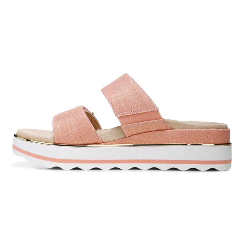 Vionic Brandie Flatform Sandal Coral | nr07uuma