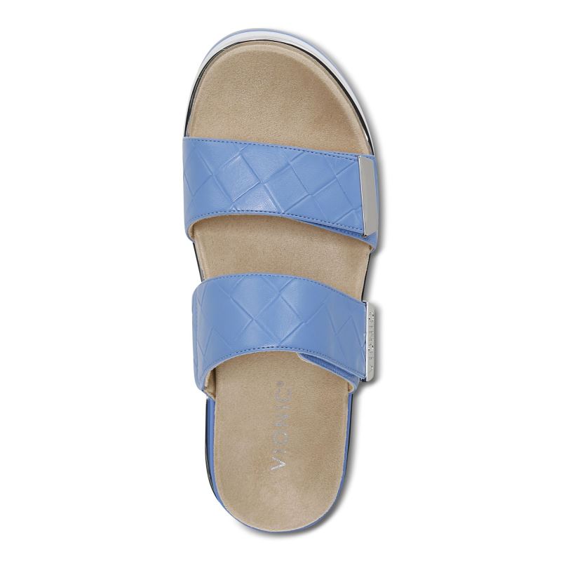 Vionic Brandie Woven Correa Sandal Azur | Hy2lhYSC