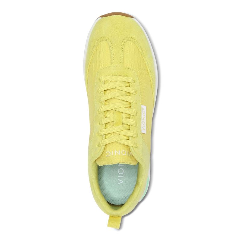 Vionic Breilyn Sneaker Amarillos | zBq134Dt
