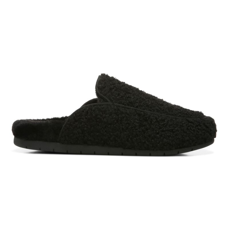 Vionic Caressa Pantuflas Negros | WVAHaJ3Q