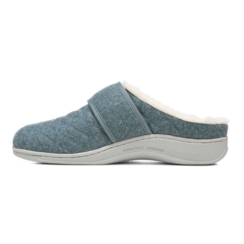 Vionic Carlin Pantuflas Azul Marino | btHTj8pY
