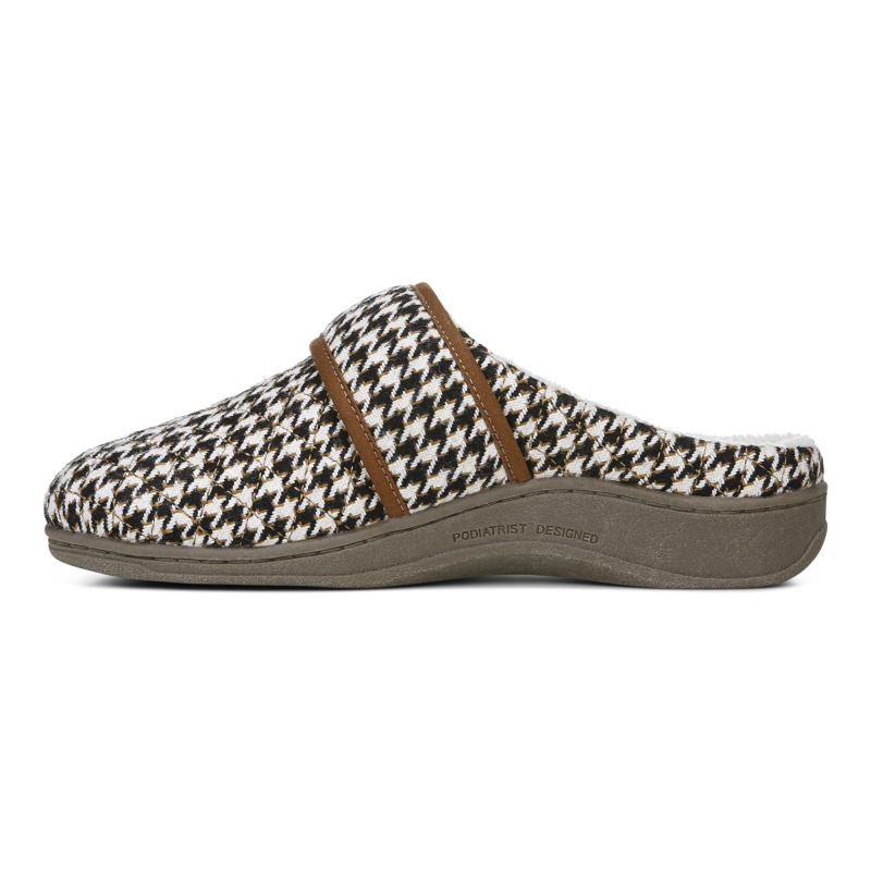 Vionic Carlin Pantuflas Creme | fsyZNpKV