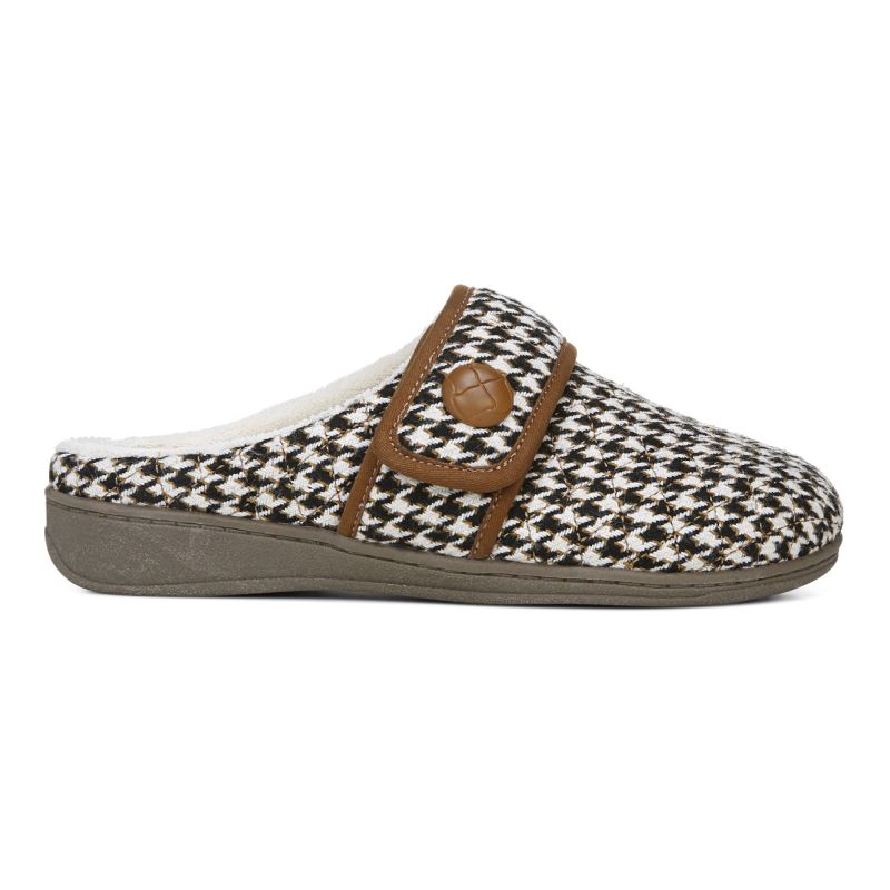 Vionic Carlin Pantuflas Creme | fsyZNpKV