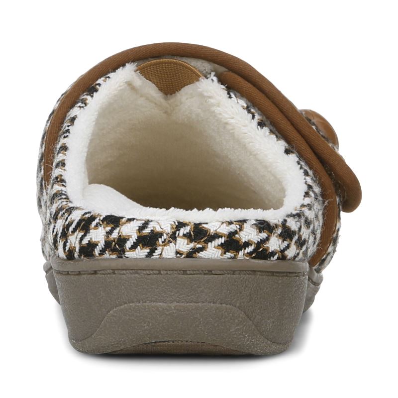 Vionic Carlin Pantuflas Creme | fsyZNpKV