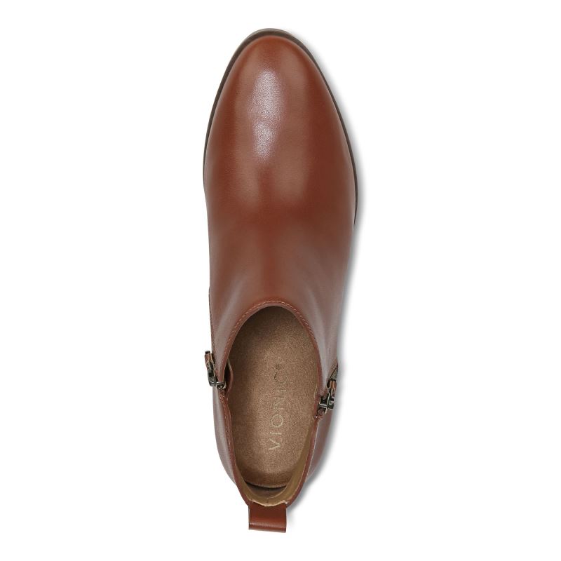 Vionic Cecily Ankle Boot Marrom | kScVia26
