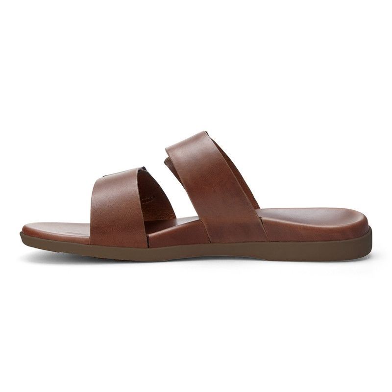Vionic Charlie Chanclas Sandal Marrom | FqJgAtET