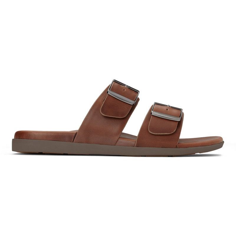 Vionic Charlie Chanclas Sandal Marrom | FqJgAtET