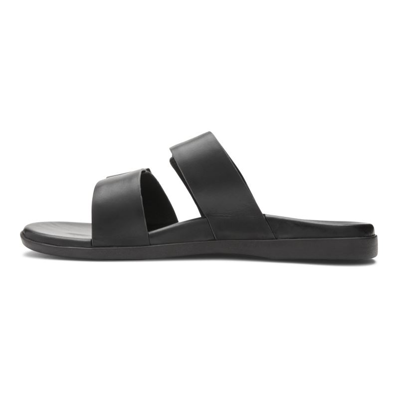 Vionic Charlie Chanclas Sandal Negros | tw0Vc2CY