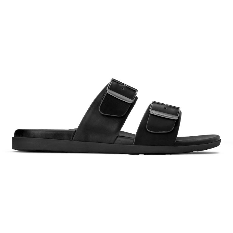Vionic Charlie Chanclas Sandal Negros | tw0Vc2CY