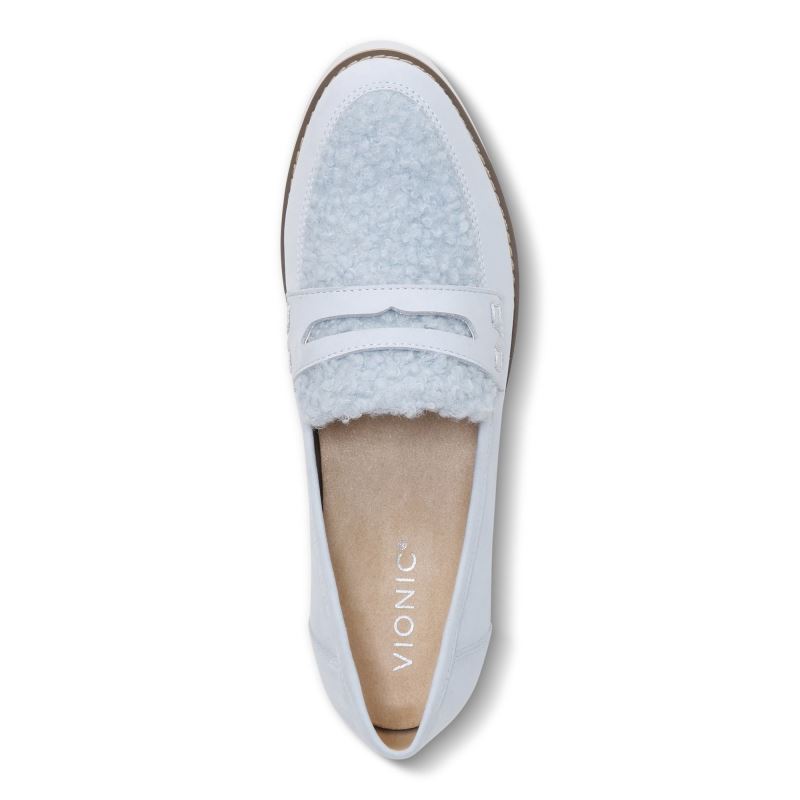 Vionic Cheryl Loafer Blancos | ZvPmKLrH