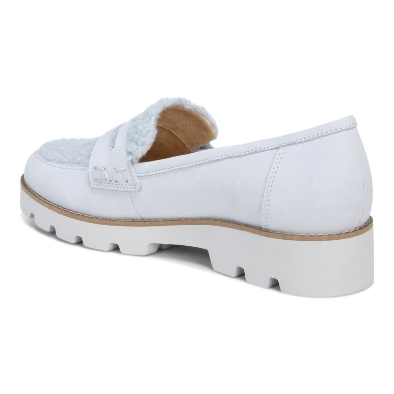 Vionic Cheryl Loafer Blancos | ZvPmKLrH