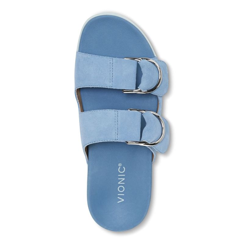 Vionic Corlee Chanclas Sandal Azules | zZFyug5s