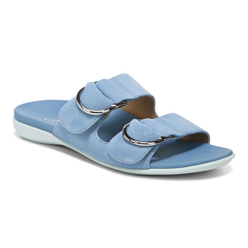 Vionic Corlee Chanclas Sandal Azules | zZFyug5s