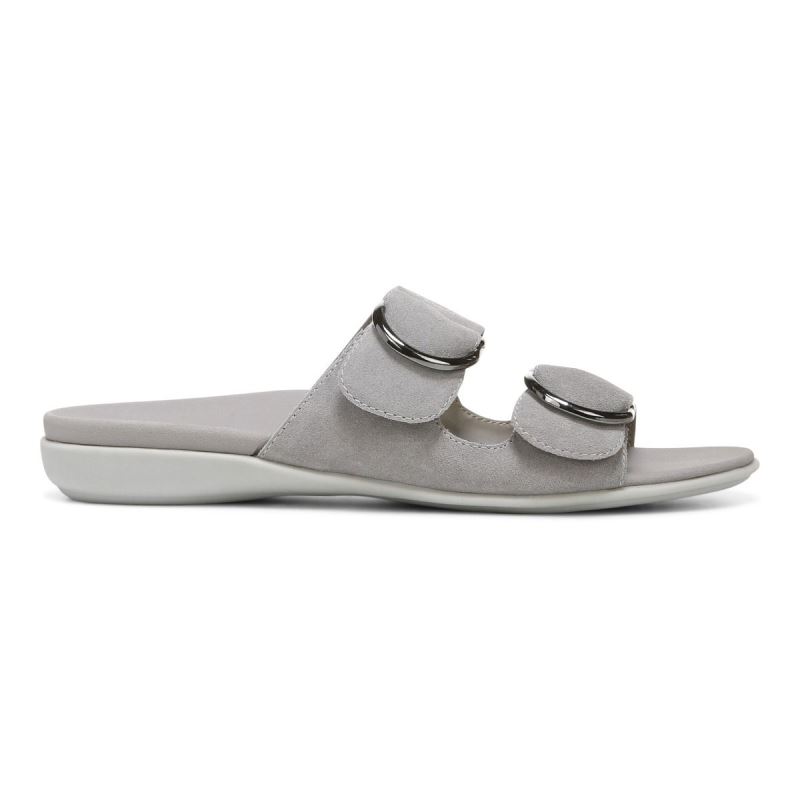 Vionic Corlee Chanclas Sandal Grises Claro | YKLnkGHw