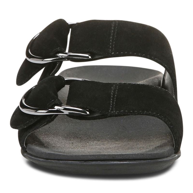 Vionic Corlee Chanclas Sandal Negros | h6kmxnuS