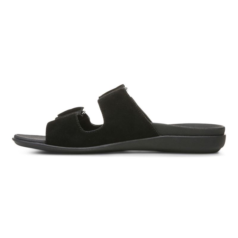 Vionic Corlee Chanclas Sandal Negros | h6kmxnuS