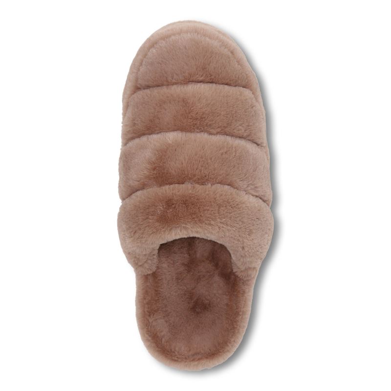 Vionic Cosmina Pantuflas Marrom | FmHQCqx3