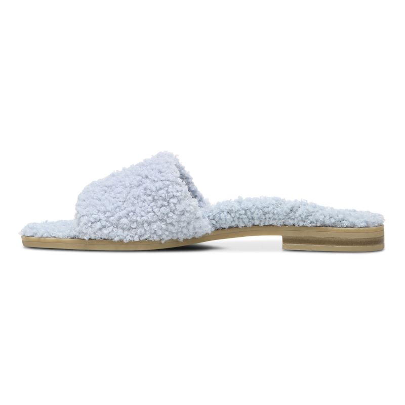 Vionic Demi Shearling Chanclas Blancos | DtM3BmjB