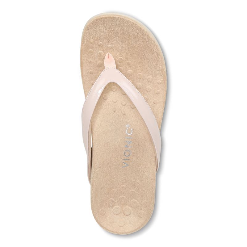 Vionic Dillon Puntera Post Sandal Rosas | OuCPAAP9