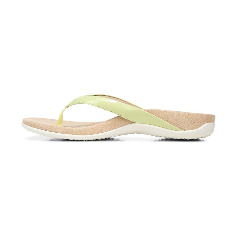 Vionic Dillon Puntera Post Sandal Verdes Claro | MSObB9yw