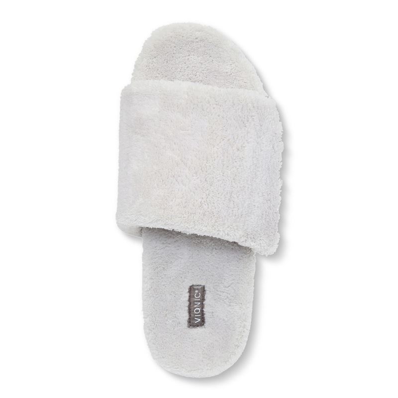 Vionic Dream Pantuflas Grises Claro | WV4WWmsq