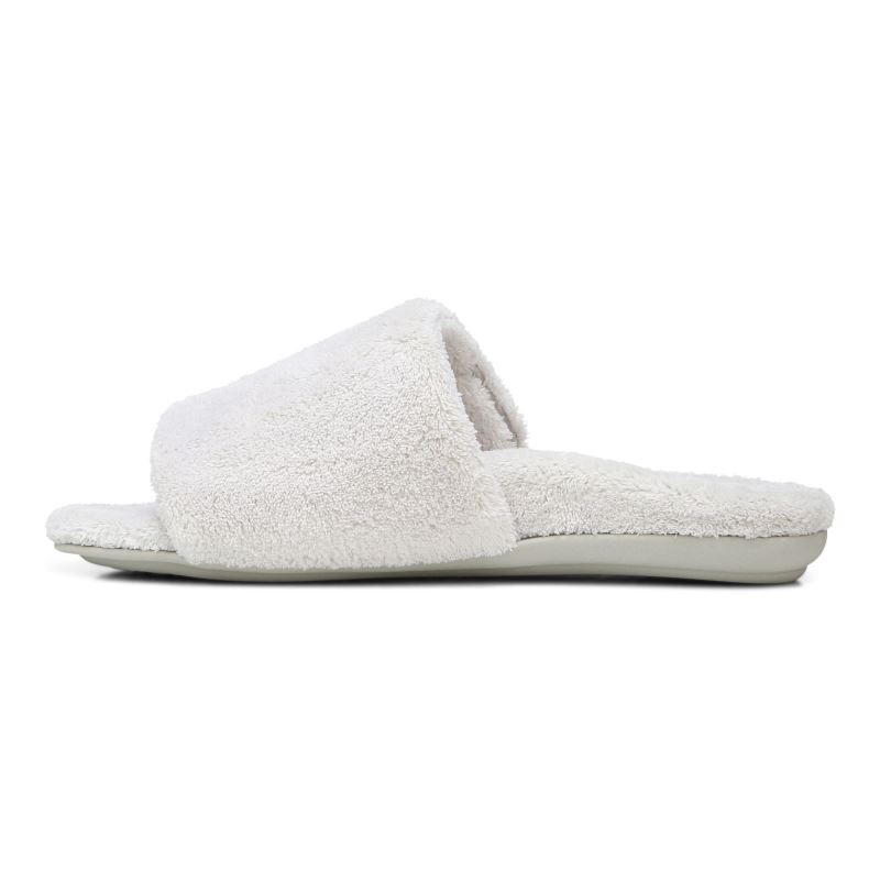 Vionic Dream Pantuflas Grises Claro | WV4WWmsq
