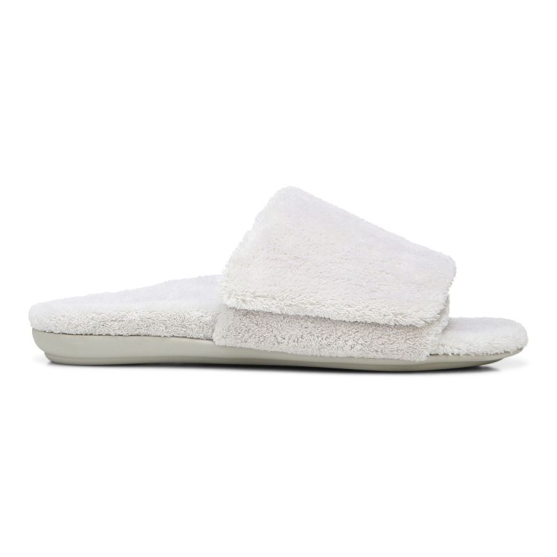 Vionic Dream Pantuflas Grises Claro | WV4WWmsq