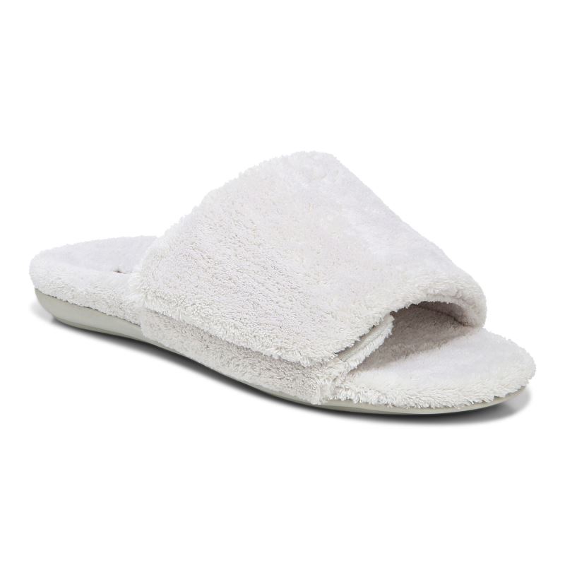 Vionic Dream Pantuflas Grises Claro | WV4WWmsq